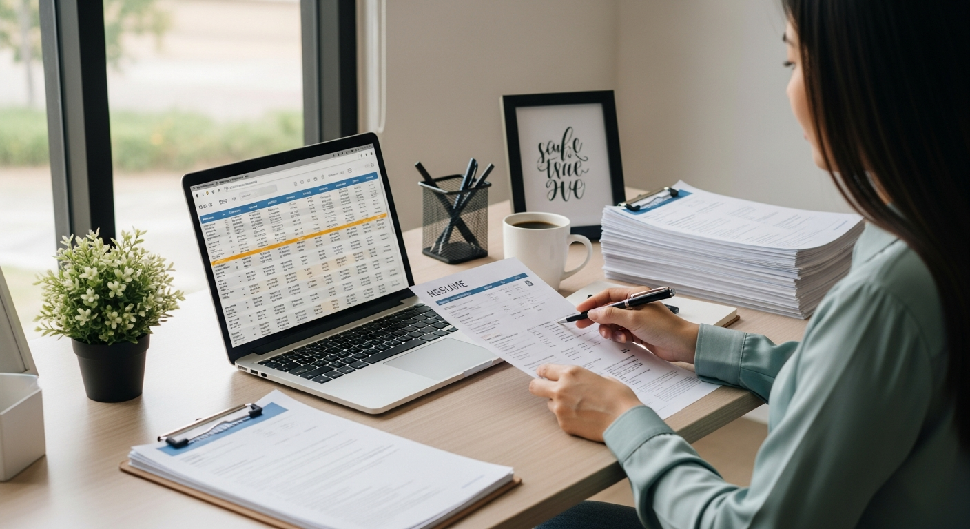 Personalvermittler bei der Kandidatenauswahl